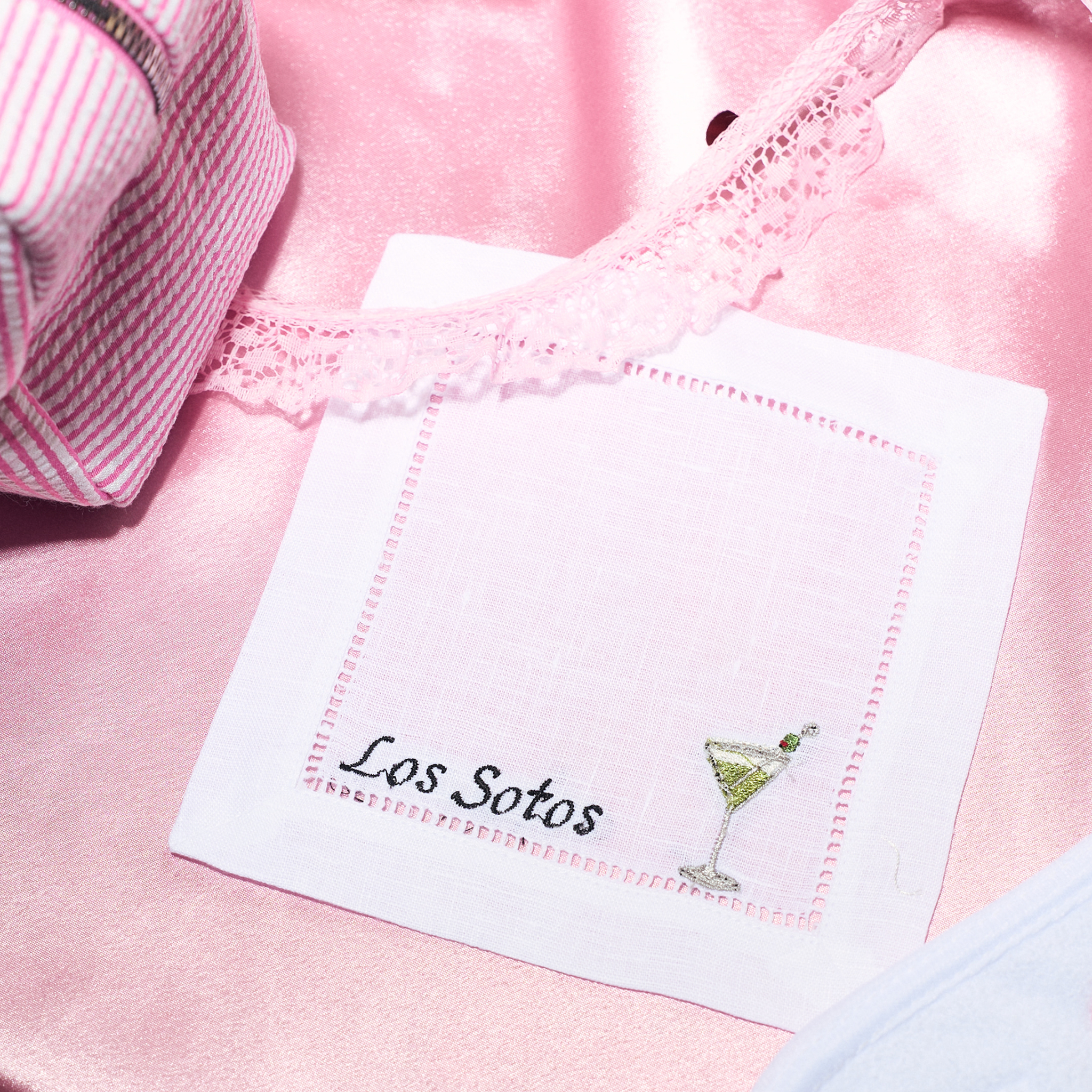 LINEN COASTERS - NAME & ICONS