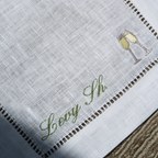 LINEN COASTERS - NAME & ICONS