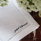 LINEN COASTERS - NAME