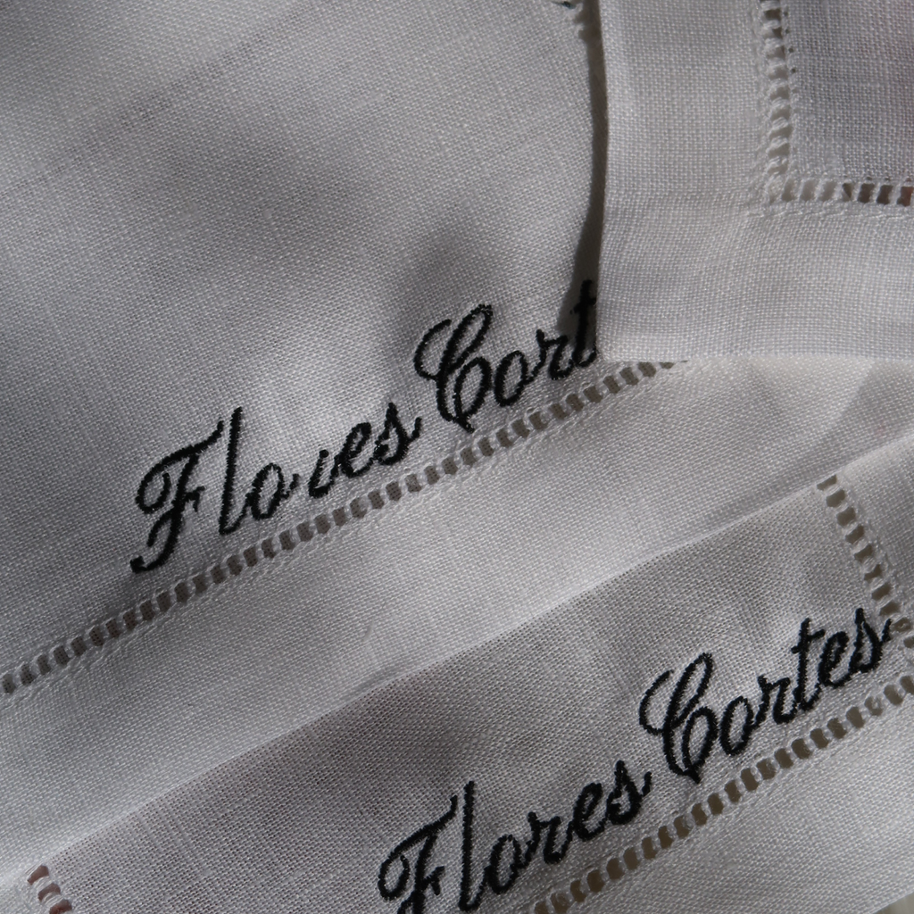 LINEN COASTERS - NAME