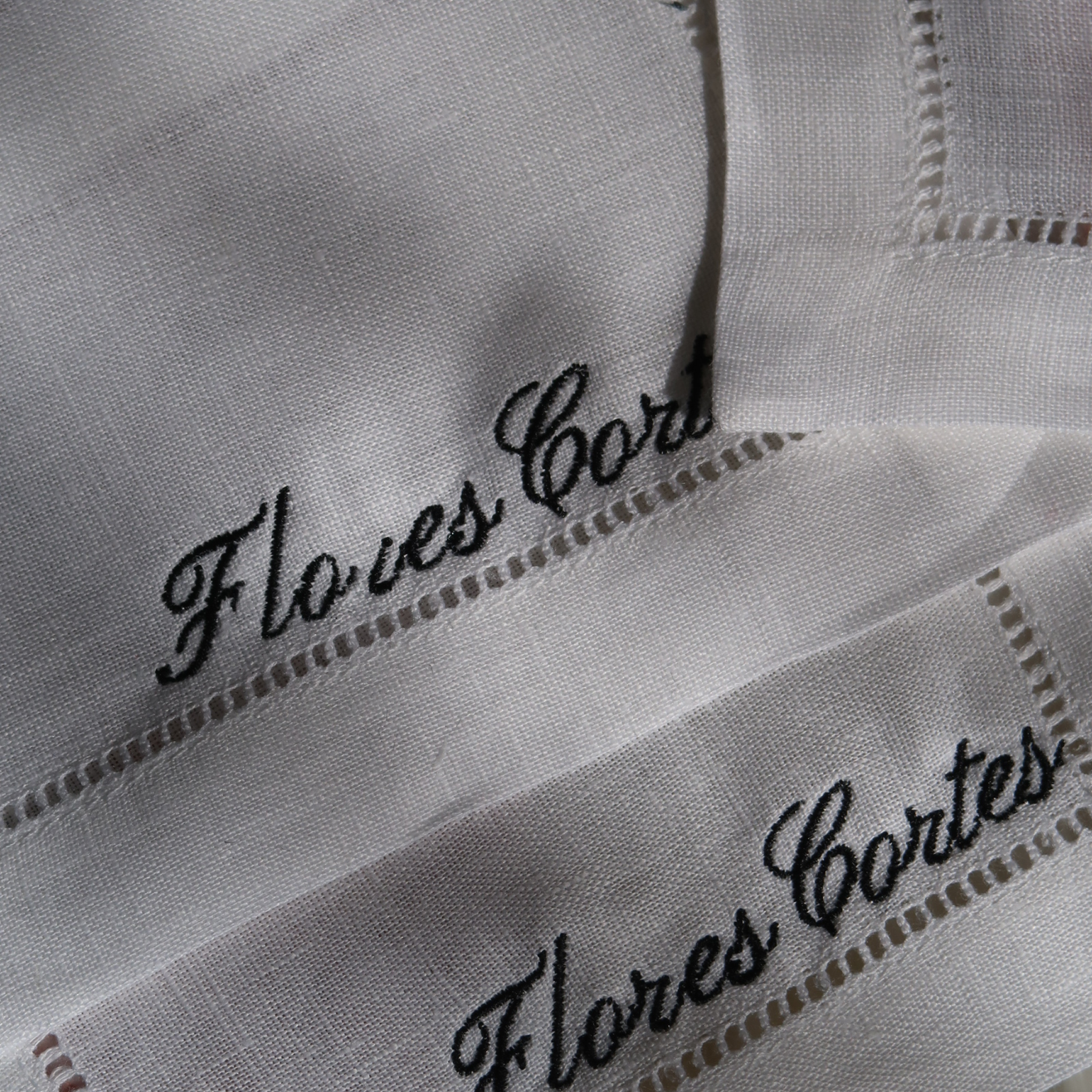 LINEN COASTERS - NAME