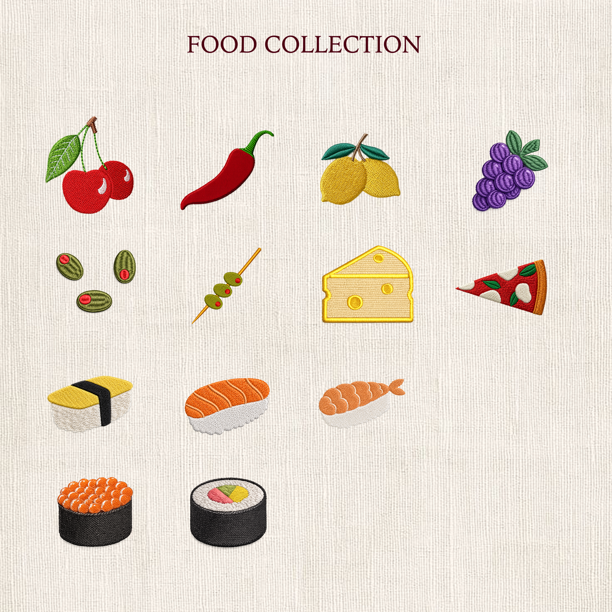 LINEN NAPKINS - ICONS