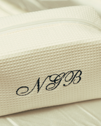 SIGNATURE MEDIUM WAFFLE BAG - INITIALS
