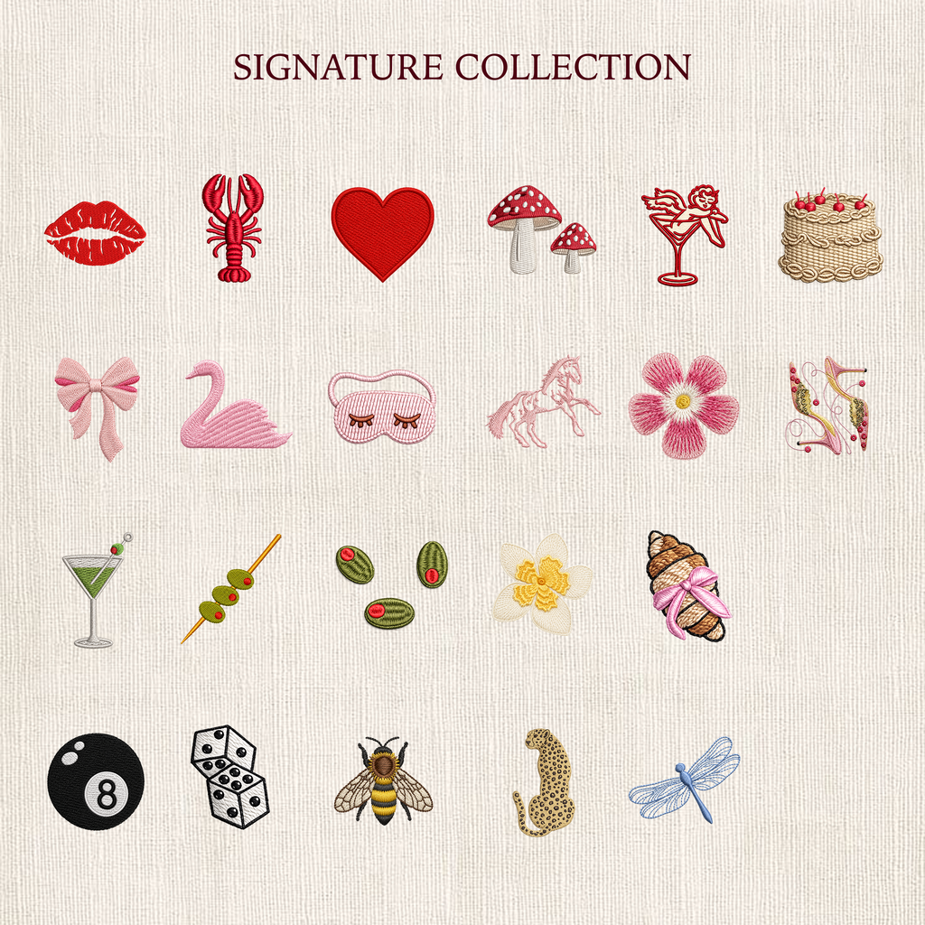 LINEN COASTERS - NAME & ICONS
