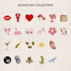 LINEN COASTERS - NAME & ICONS