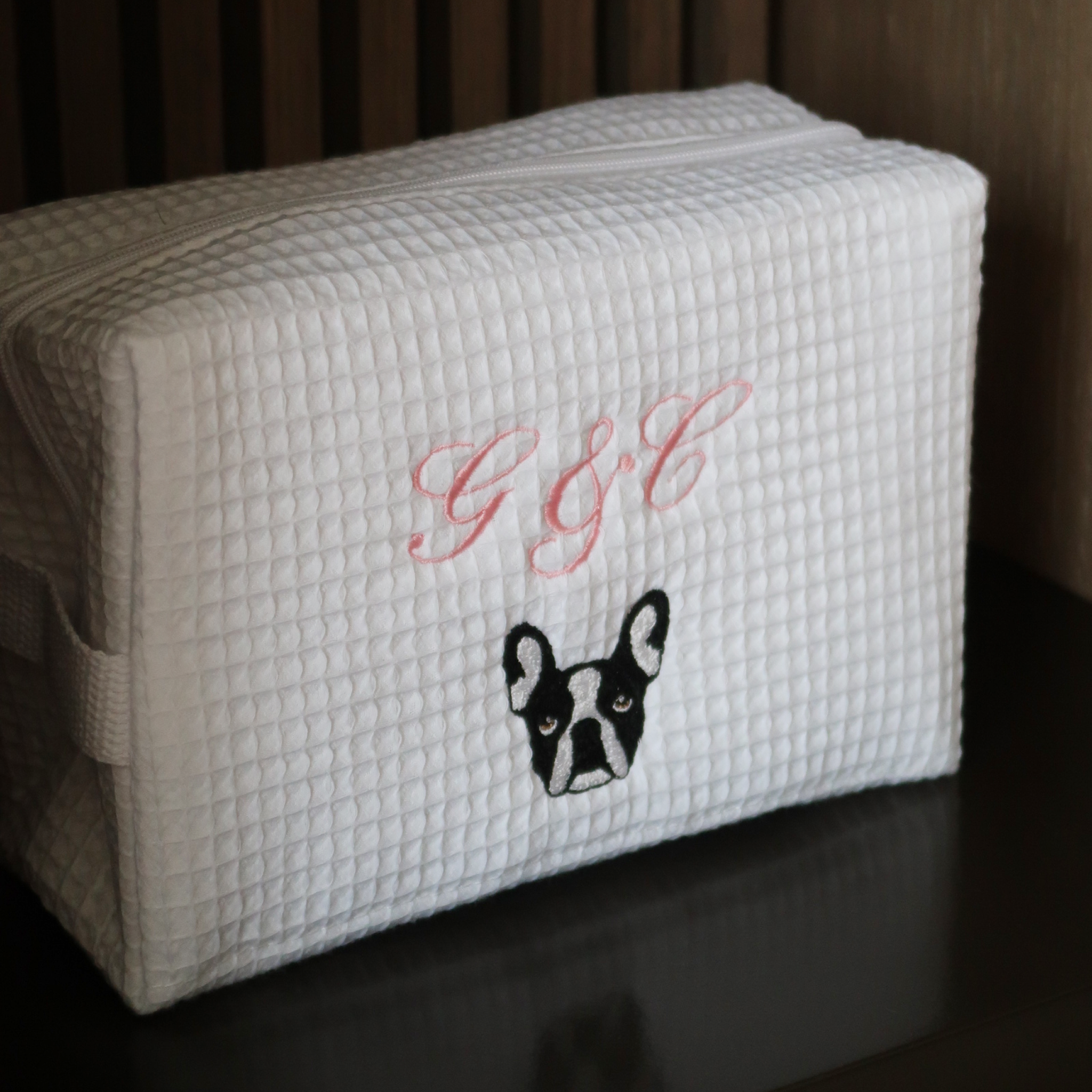 SIGNATURE LARGE WAFFLE BAG - NAME & ICONS