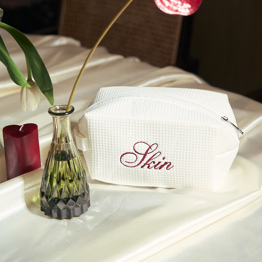 SIGNATURE LARGE WAFFLE BAG - NAME