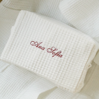 SIGNATURE LARGE WAFFLE BAG - NAME