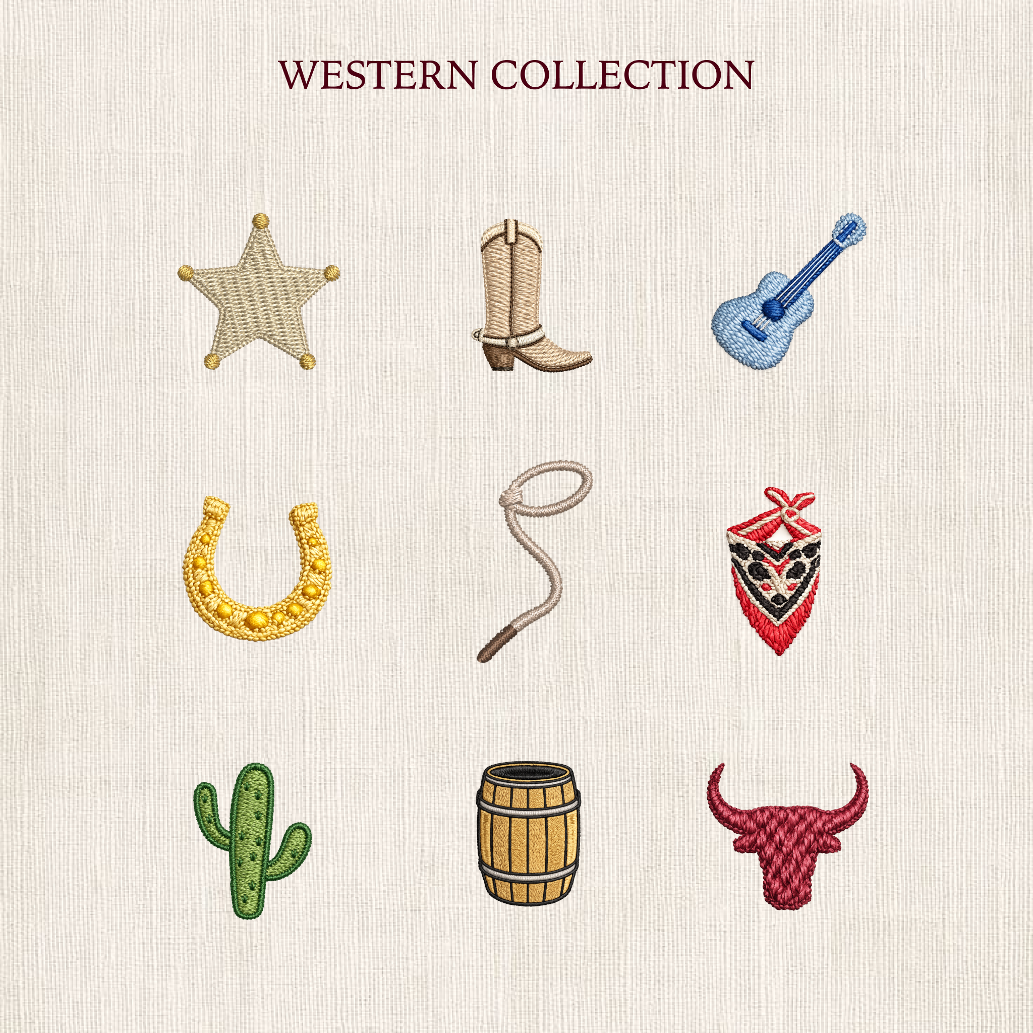 LINEN NAPKINS - ICONS