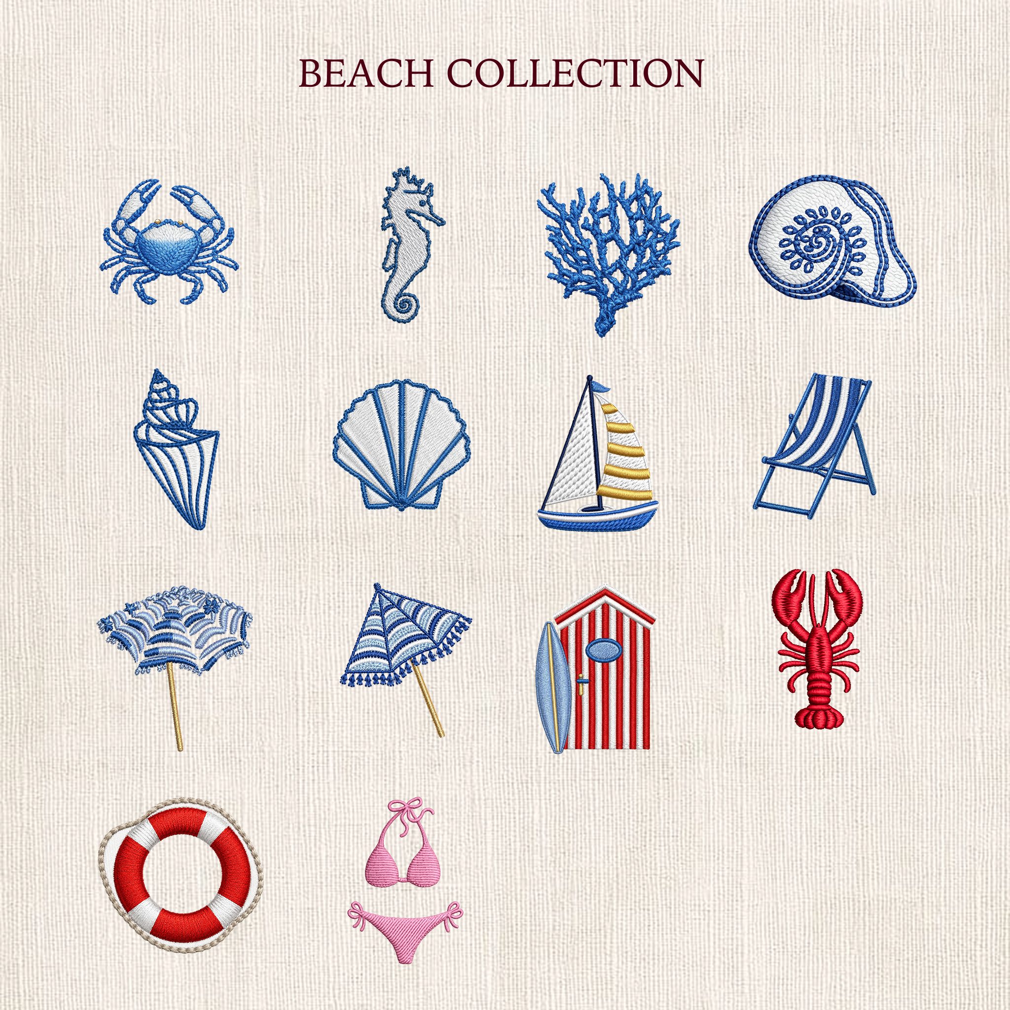 LINEN NAPKINS - ICONS
