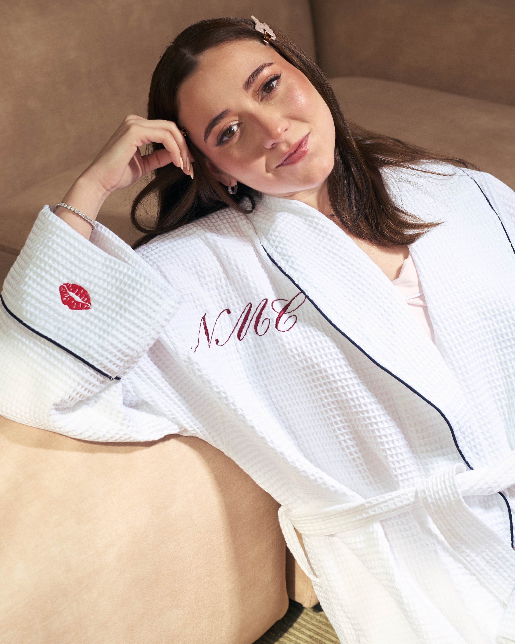 WAFFLE BATHROBE NO.2